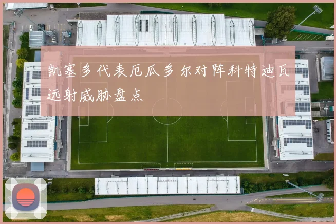凯塞多代表厄瓜多尔对阵科特迪瓦远射威胁盘点